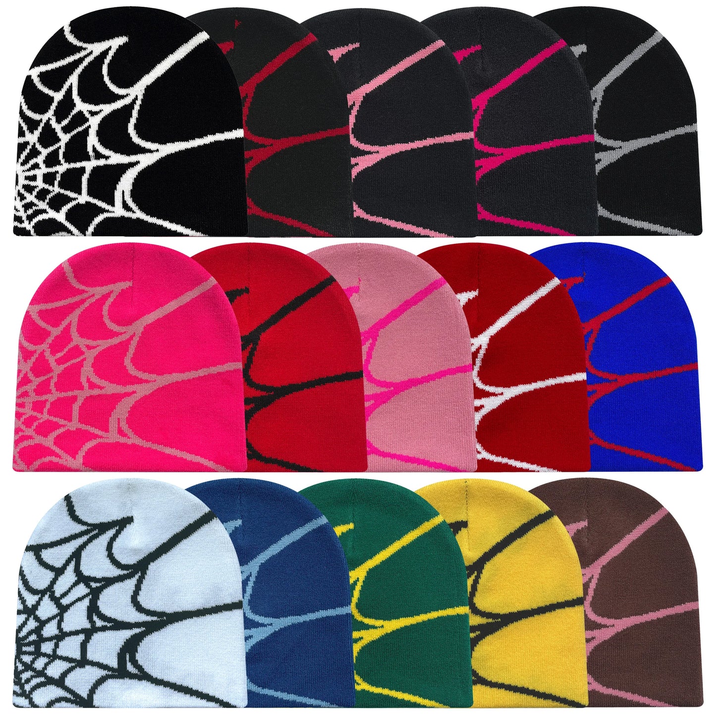 Four Seasons Men'S and Women'S Universal Y2K Spider Beanie