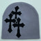 Fashion Y2K Crucifix Beanie